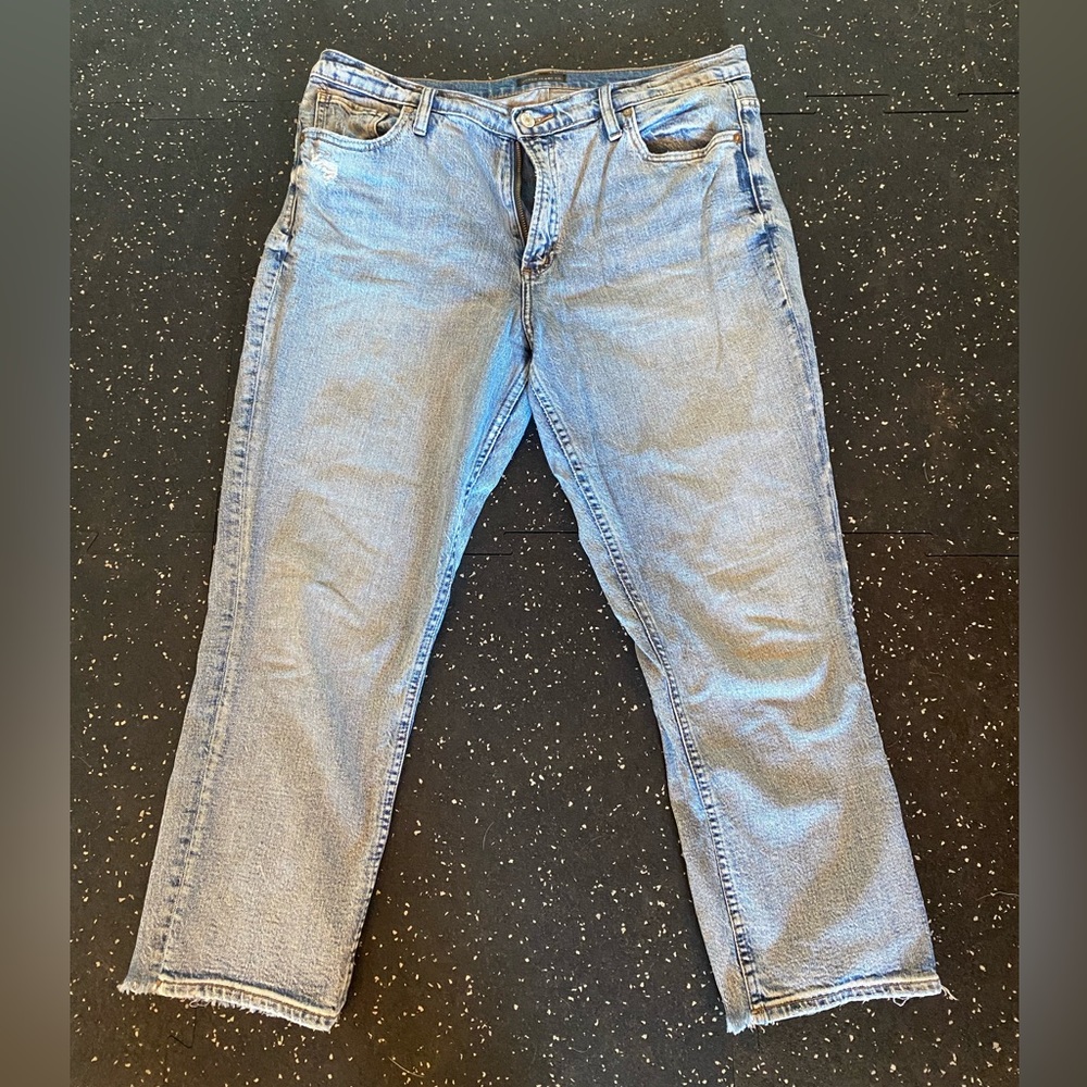 🩵Silver Crop Jeans ✨3 FOR $20✨